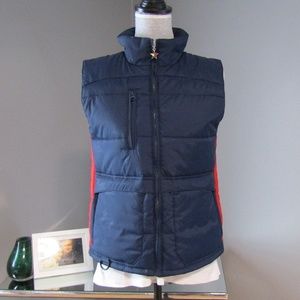 Vintage Tommy Girl Hilfiger Blue Red Ski Vest M